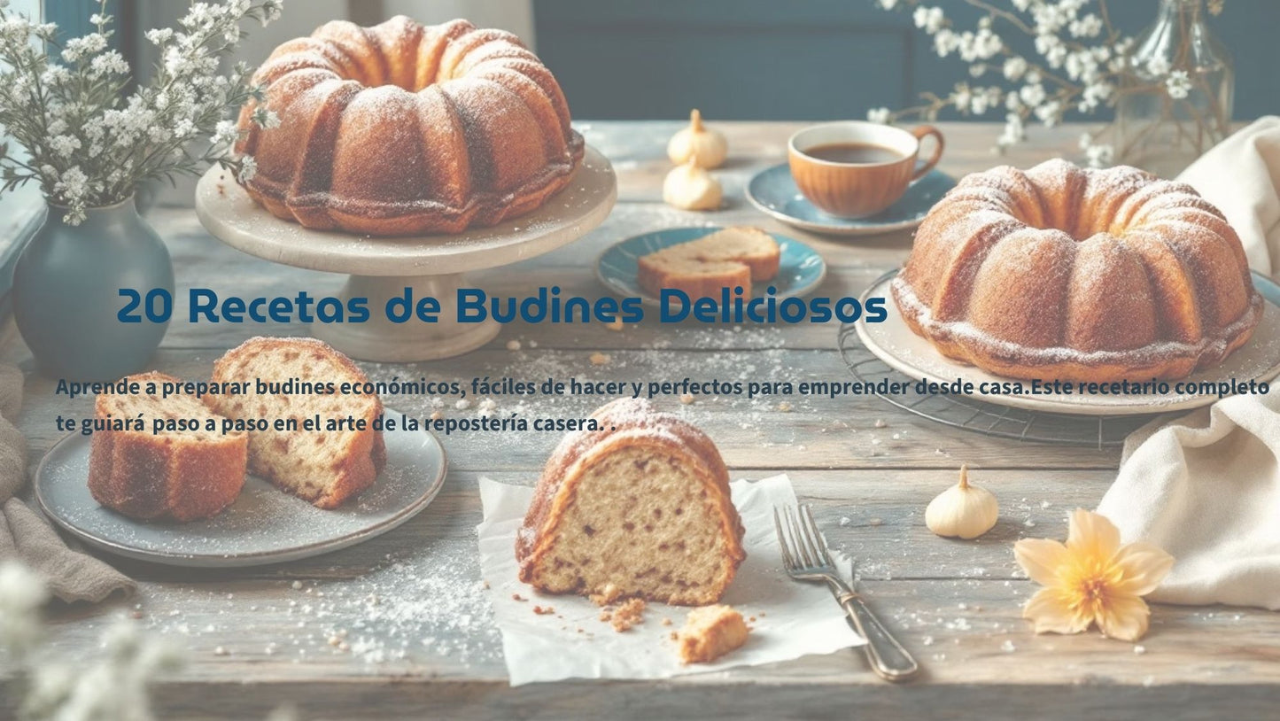 RECETAS DE BUDINES